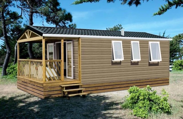 Flower Vitamin' campsite **** - 3-room mobile home Bay for 4 people