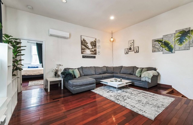 Free private parking! Spacious, vibrant home! 2-bedroom condo with WiFi