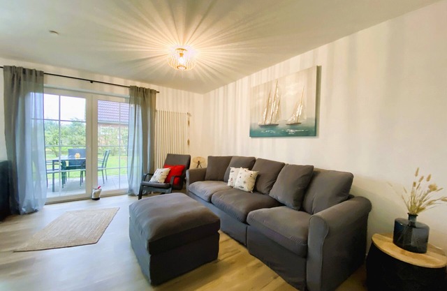 Friesenbude Neßmersiel Renov. EG Wohnung mit Garten & Terrasse Inkl. Bettwäsche