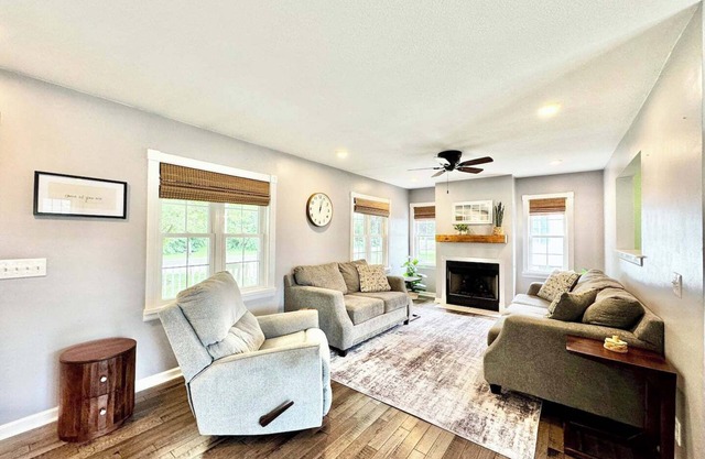 From the moment you step onto our huge, inviting front porch, you'll feel your stress melt away