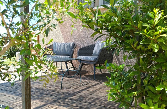 Furnished house of tourism Between Vines & Garrigue in a landscape of Provence