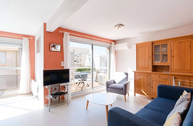 G11 : NARBONNE-PLAGE Nice 2-rooms flat