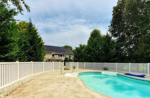 gather 'round the firepit, chill by the pool or go jump in the lake!