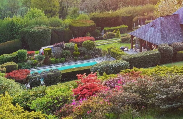 Gite Fleurs De Mai - Heated swimming pool - Playground - Magnificent view