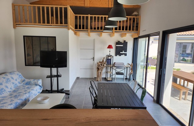 Gite Valette with mezzanine bedroom