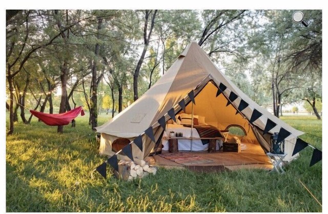 Glamping Tent 2 @ Moose Tracks Lodging