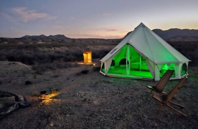 Glamping Tent w Queen Size Bed & Incredible Views