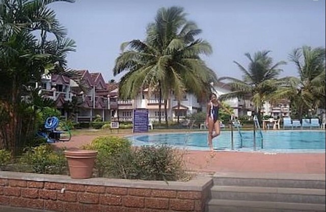 Goa, Benaulim, large two storey villa within beautiful complex next to beach