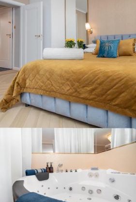 Gold Apartments Jacuzzi Room