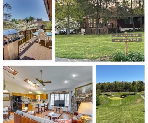 Golf Course Views w Fireplace & Resort Amenities