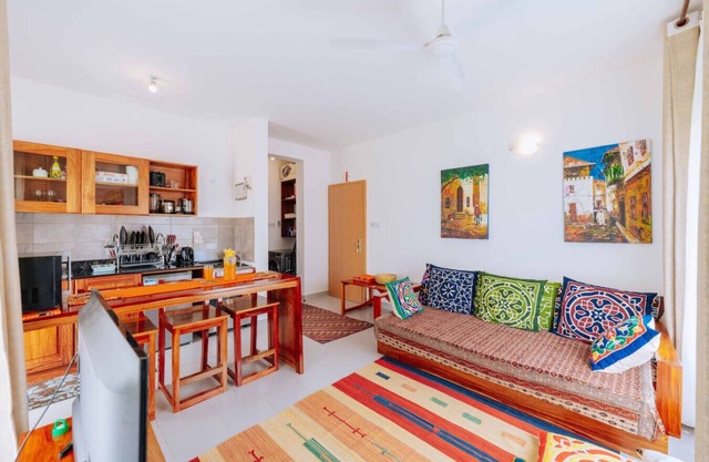 Gorgeous 1-bedroom garden apartment in Fumba Town