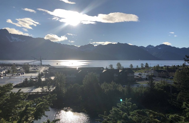 Gorgeous new, 1 bd luxury apt, offering stunning views of the mountains and bay
