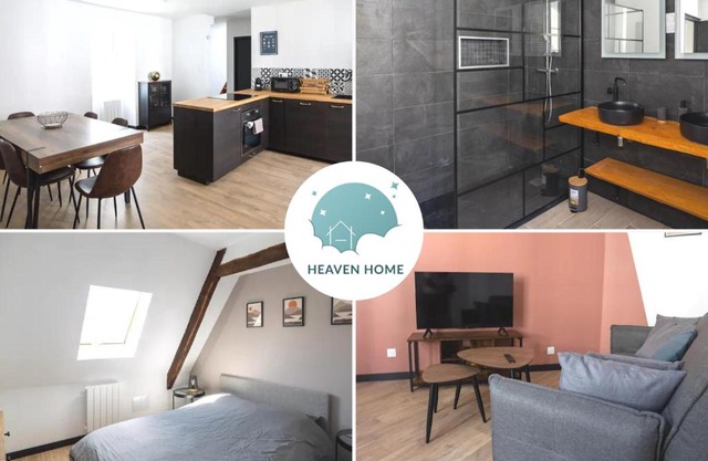 Grand appartement LOFT Lannion centre T4