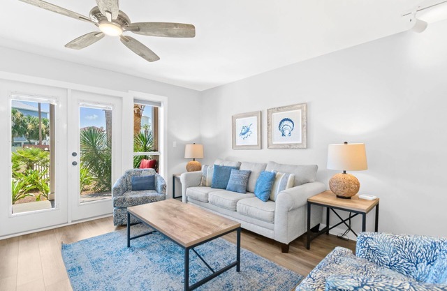 Grand Caribbean 106E Condo 50 Yards from the Beach - NO HASSLE CHECK OUT