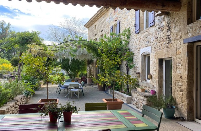 Grande Maison Dans la Drôme, Ancienne Magnanerie du 18ème, 14 Couchages