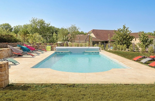 Grange Roca Masia - Les Iris, jardin, piscine