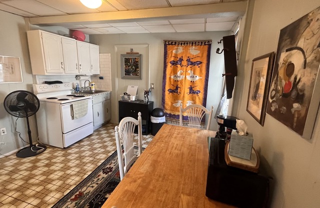 Great for pets! Quaint apartment w Backyard, walk to Main Street, Music Hall