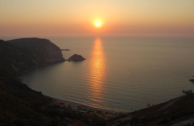 Ground floor Luxury Studio for 2, above Petani Beach Kefalonia