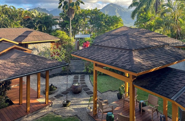 Hanalei Bay View Retreat - An Artistic home overlooking Hanalei Bay