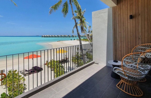 Hard Rock Maldives – Silver Sky Studio with Lagoon View Balcony