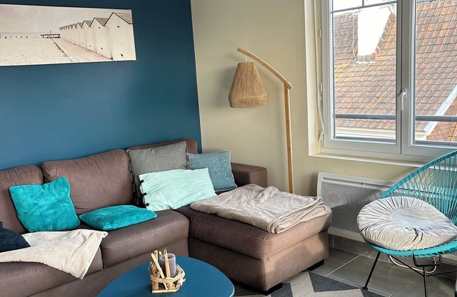 Hardelot-Plage: 2-bedroom apartment 150m from the beach and town center