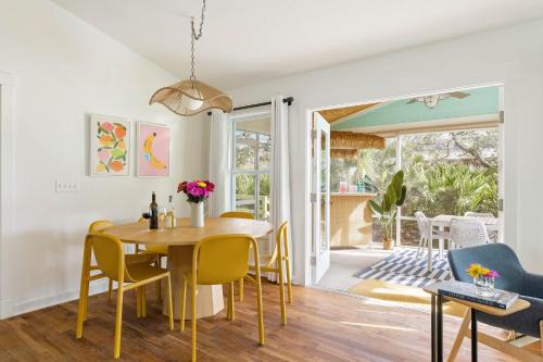 Haven Grove Beach Bungalow w Hot Tub Game Room Blocks from the Water