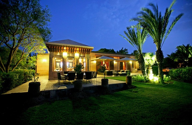 Haven of peace with house staff on the Amelkis golf course