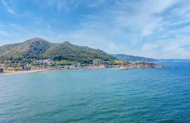 Heart Blue Road Town Pension