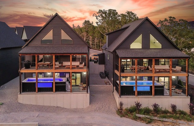 Heated private pools, Lake views, Wheelchair friendly | The Cottages