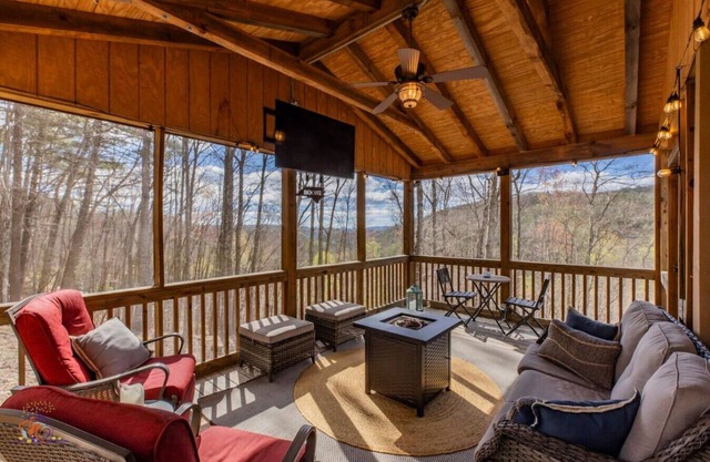 Hemlock House|Sleeps 4|Views|Hot tub|2 Scrn Porches|One Dog OK