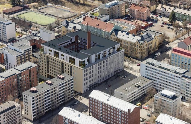 Hieno kaksio Tampereen keskustan tuntumassa