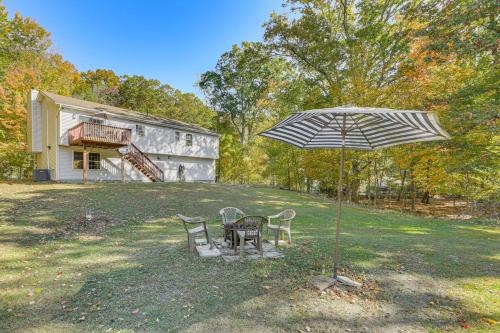 Hike, Ski and Explore Otisville Retreat with Yard!