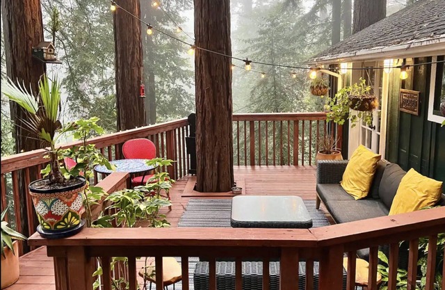 Hillside Retreat in the Redwoods w/Hot Tub, Pet-Friendly