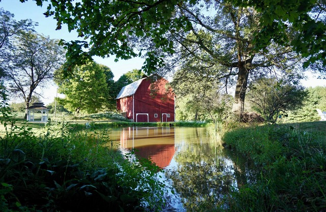 Historic 5-Acre Farmhouse: Hot Tub, Fishing Pond, Bikes, Arcade, Pet-Friendly!