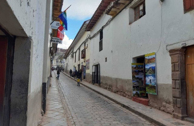 Historic center cusco, main square. 5 minutes walking