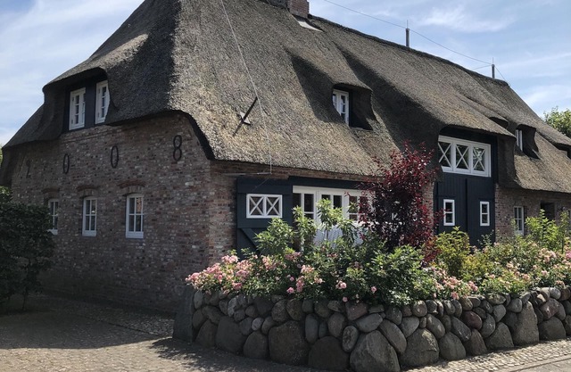 Historic cottage under thatched