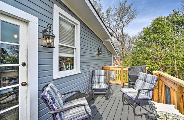 Historic Watson Brick House with Private Deck!