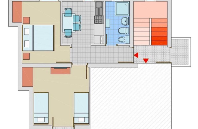 Holiday apartment Biograd na Moru for 1 - 4 persons with 2 bedrooms - Holiday apartment in one or mu