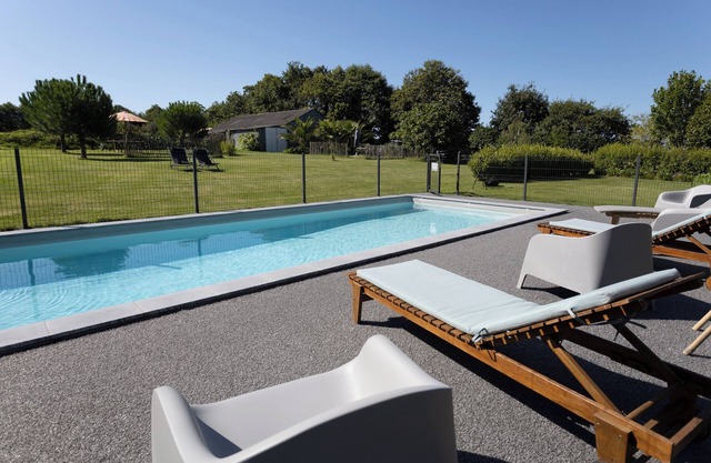 Holiday Home "Névez" with Shared Pool and Garden