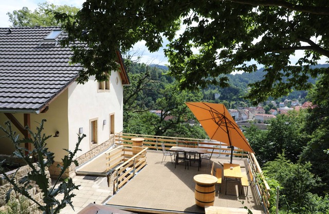 Holiday house at Lilienstein "Luxusboofe"
