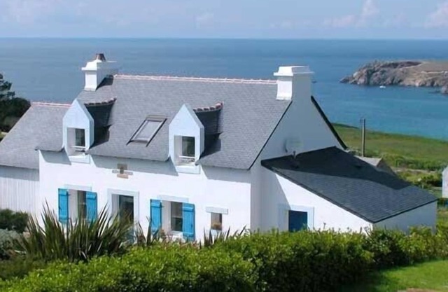 Holiday house with panorama view of the sea and the coast