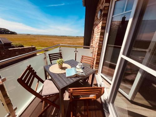 Holmblick - Boddenblick, Balkon, 2 Schlafzimmer, 4 Personen
