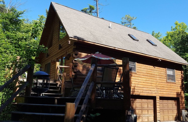 Home Owner Custom Built Log Cabin