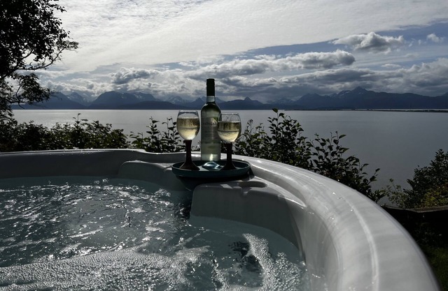 Homer's Coastal Cottage with hot tub & sauna