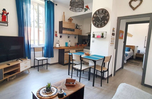 Homerez - Apartment in Carcassonne, garden view