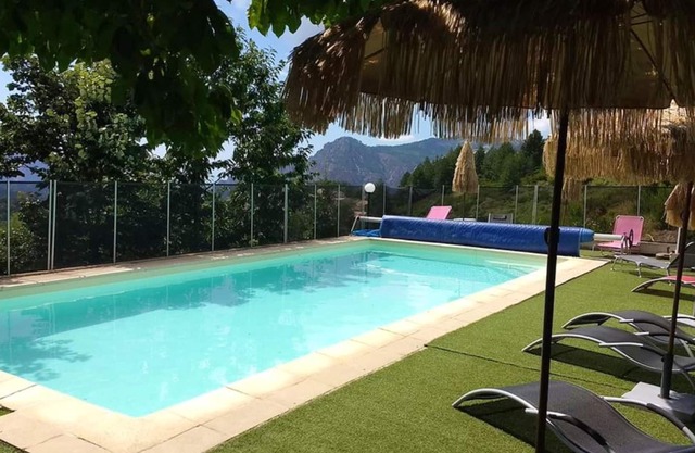 Homerez - Nice chalet for 4 ppl. with shared pool, garden and terrace at Évisa