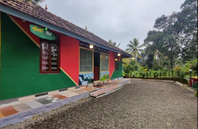 Honey hut.