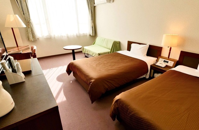 Hotel Oak Forest Western style twin room/Kitaazumi-gun Nagano
