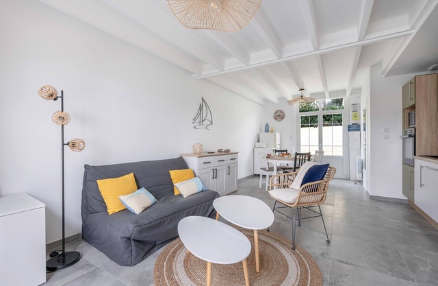 House for 4 people, only 450m from the beaches!