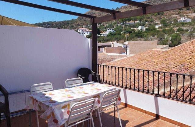 House in the Plaza in Gualchos (Granada)